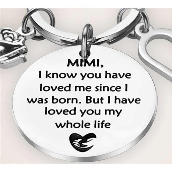 Mimi I Know You Have Loved Me Since I Was Born Keychain | Mimi Grandma Present - Picture 7 of 8